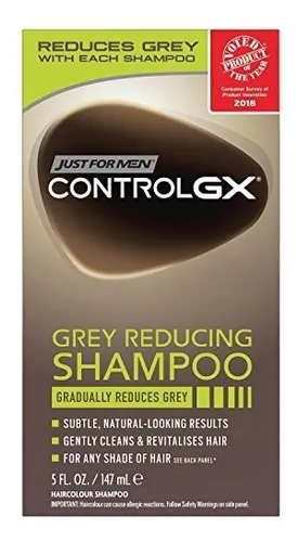 Just For Men Control Gx Champu Reductor Gris, 5 Onzas Fluida