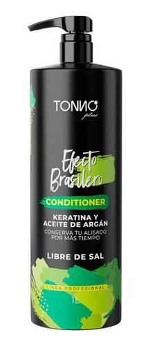 Tonno Plus Conditioner Efecto Brasilero Frasco 1lt