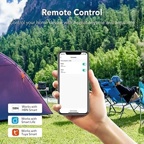 Enchufe Wifi Inteligente Para Exteriores, Temporizador Wi-fi