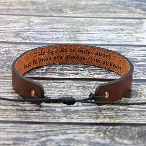 Pulsera Mejor Amiga Mensaje De Regalo De Larga Distancia De