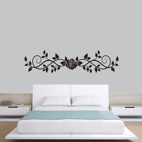 Vinilo Decorativo Respaldos Cama Cuarto Pared Mas Diseños 4u