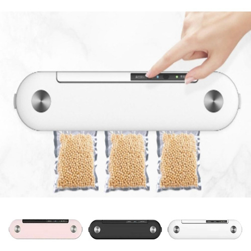 Máquina Automática De Sellado De Alimentos 220v 110v Negro