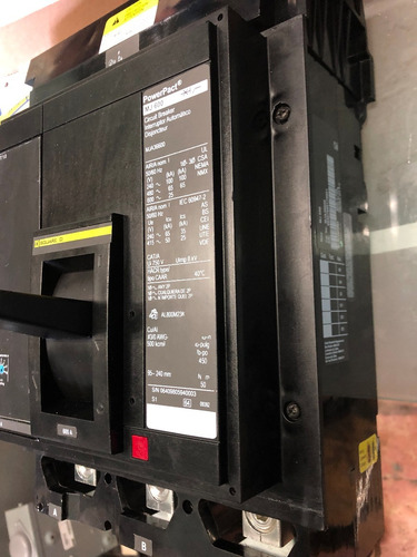 Interruptor Termomagnetico 600amp I-line Mja36600 Square D
