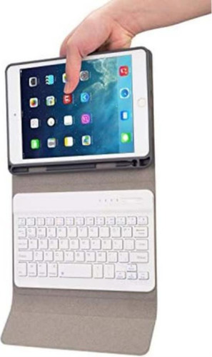 Funda Con Teclado Lrufodya / Para iPad Mini 4-5 / Rose