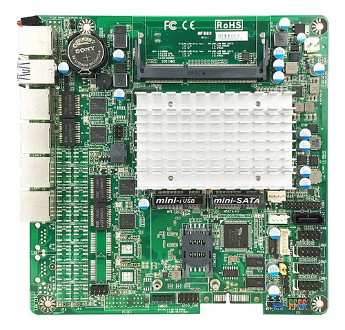 Mini Placa Intel Apollo Lake Celeron Mini-itx Gb Lan
