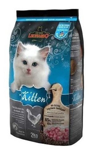 Alimento Leonardo Kitten Gatitos Sabor Mix Bolsa De 7.5kg Np