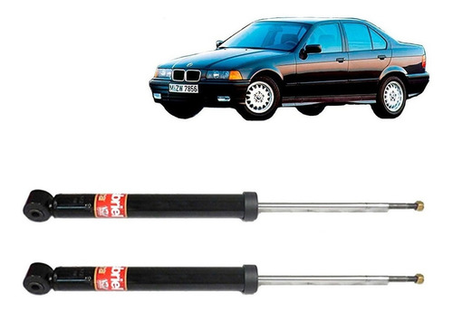 Par De Amortiguadores Traseros Para Bmw 325i E30 1983 1991