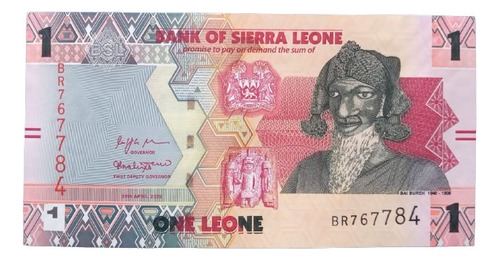 Billete De Sierra Leona, 1 Leone De 2022