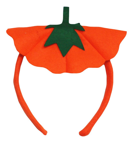 Naranja Calabaza Diadema Ninos Tamano Halloween Disfraces Ve