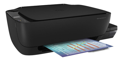 Imagem 2 de 5 de Impressora a cor multifuncional HP Ink Tank Wireless 416 com wifi preta 100V/240V