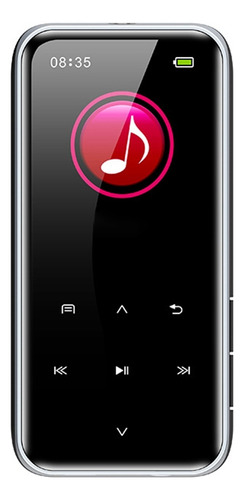 Reproductor Mp3 Bluetooth Negro Y Grabador De Libros Electró