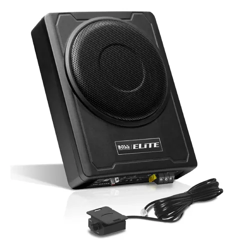 Caixa De Som Amplificada Automotiva Slim Sub 8 Pol 800w Boss ...