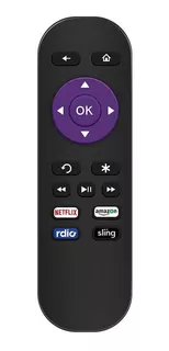 Control Remoto Para Roku 1/2/3/lt/hd/xd/xds/n1/express