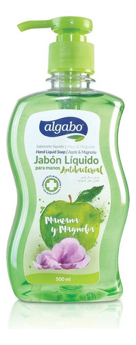 Jabón Líquido Antibacterial Manzana Y Magnolia 500ml Algabo