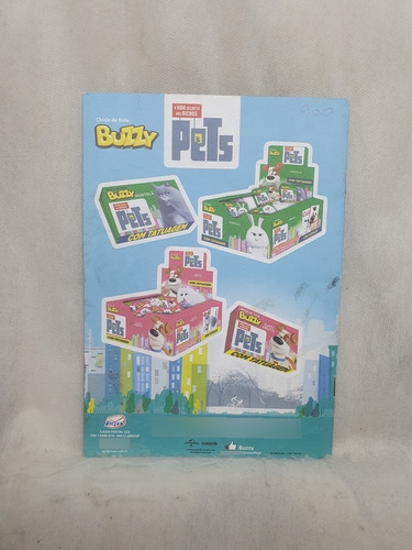 Álbum Pets - A Vida Secreta Dos Bichos - Buzzy (Usado)