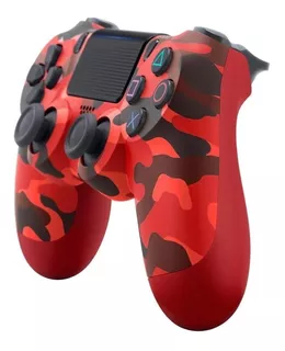 Control joystick inalámbrico Sony PlayStation Dualshock 4 ps4 red camouflage