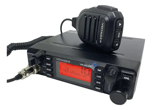 Rádio Amador Px Vr-8880 80 Canais Am/fm 12/24v Caminhão Voya