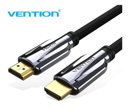 Imagen 4 de 10 de Cable Premium Hdmi 2.1 8k Earc 144hz Hdr 48gb 1.5 Mt Vention