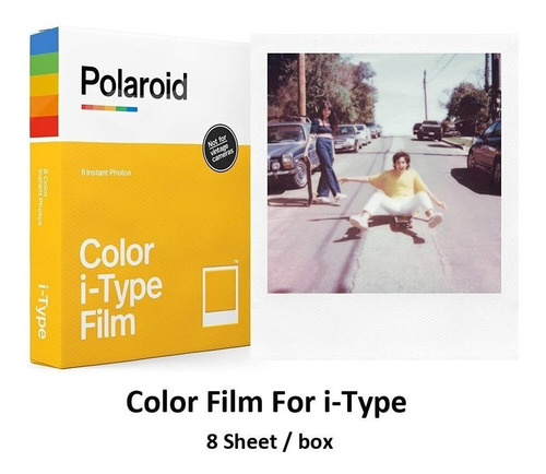 Polaroid I-type Color Film 8 Fotos Para Cámara Tipo I