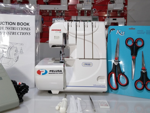 Imagen 4 de 10 de Janome 7933 Overlock - Garantia 3 Años