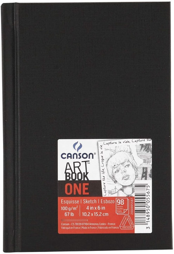 Cuaderno Dibujo Canson Art Book One Sketch 10,2x15,2 98h