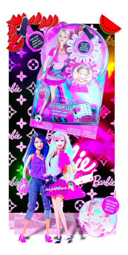 Muñeca Barbie Ultra Nails Manicure Mattel 2008