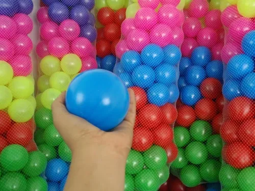 Pelotas para alberca sales de agua