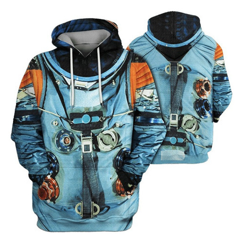 Astronauta Sudadera Neil Armstrong Nasa Para Cosplay Adultos