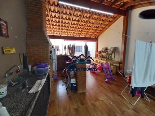 Imagem 26 de 30 de Sobrado Com 3 Quartos, (01 Suíte) Espaço Gourmet, Mobiliado, 02 Vagas Cobertas À Venda, 150 M² - Jardim Teles De Menezes - Santo André - So0404