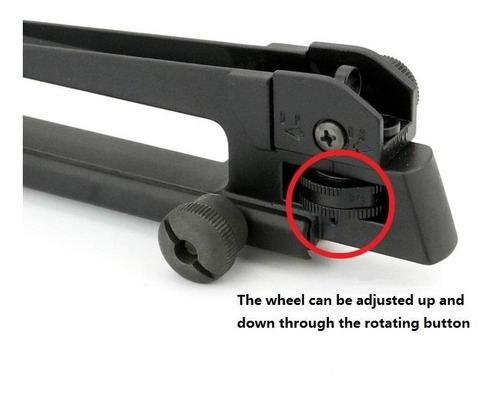 Imagen 2 de 8 de Asa De Transporte Carry Handle Para Ar15 M4 M16 Ak47