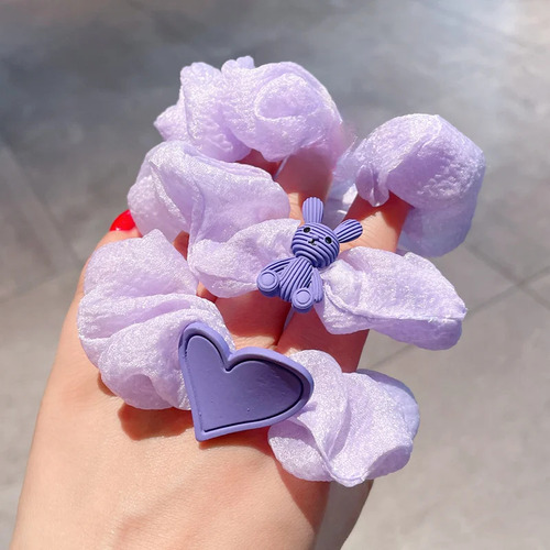 Accesorios Para El Cabello Azul Con Flores Primaverales, Cor