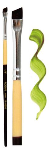Pincel Rodin Angular Serie - 8950 No. 1: Pincel Para Pintura