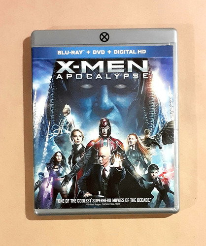 X-men Apocalipsis - Importado Usa - Blu-ray + Dvd Original