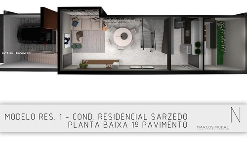 Imagem 5 de 15 de Casa Para Venda Em Sarzedo, Masterville, 3 Dormitórios, 1 Suíte, 1 Banheiro, 2 Vagas - 295_1-2317585