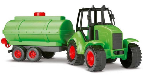 Brinquedo Trator C/ Tanque Agromak Silmar Ref.6840 - Verde