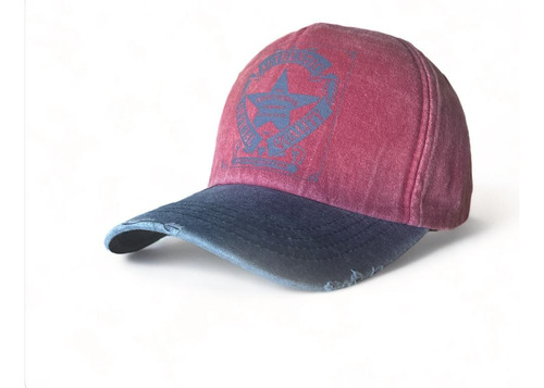 Gorra Estrella Authentic Regulable Jean Vintage Estampada Tr