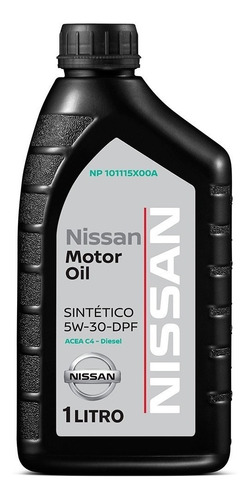 Aceite Nissan 5w 30 Para Motores Diesel - 1 Lt