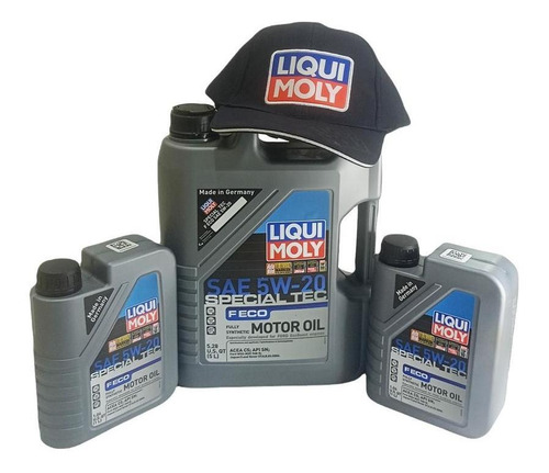 Imagen 1 de 3 de Liqui Moly Special Tec Aceite Sintetico 5w20 7 Litros Ford