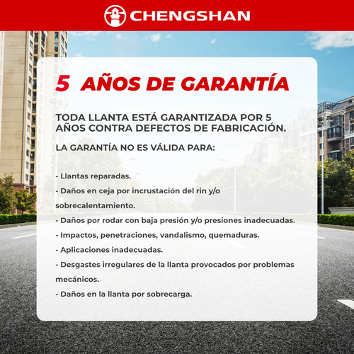 Llanta Lt265/70r17 121/118 Q Chengshan Csc-302