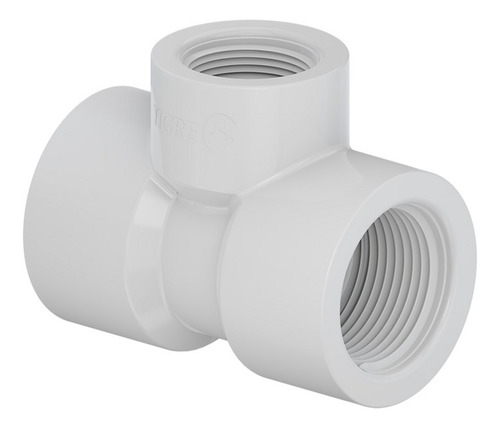 Tee Pvc 1/2 Pulgada Con Rosca Pack De 30 Pzas