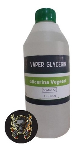 Glicerina Vegetal Grado Usp 1 Litro/1.25 Kg