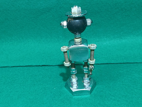Robot Antiguo Mexicano Años 50s La Consolidada National Advr (Usado)