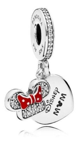 Charm,dije Pandora Minnie Disney Mom Plata 925 Original