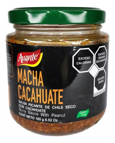 Salsa Macha De Cacahuate Marca Avante