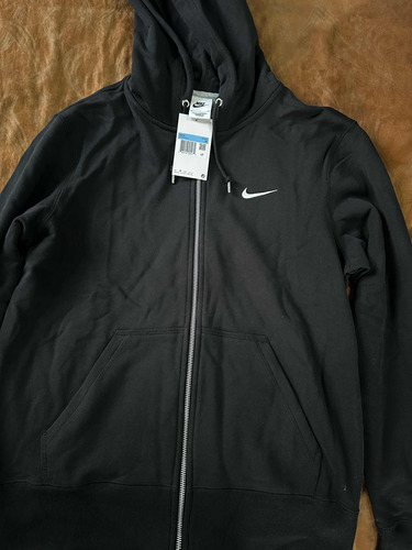 Chamarra Nike Cierre Color Negro Talla S & L