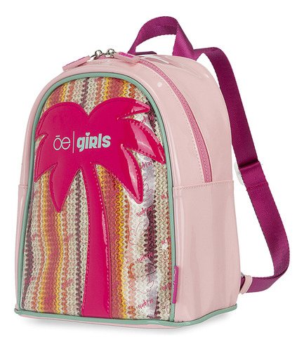 Bolsa Niñas Backpack Cloe Covadis Mediano Color Rosa