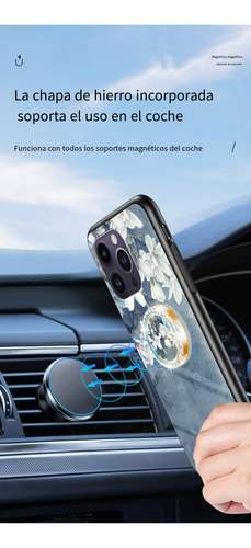 Funda De Silicona Para Huawei Serie Y7: Anillo, Silicona Líquida, Flor, A Prueba De Golpes