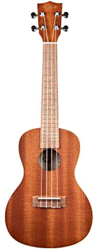 Ukulele De Concierto De Caoba Satinado Kala Con Encuadernaci