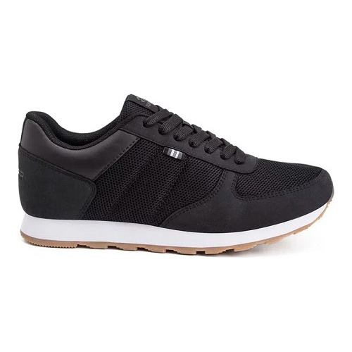 Zapatillas Topper T350 Mesh Negro Hombre Urbana Moda