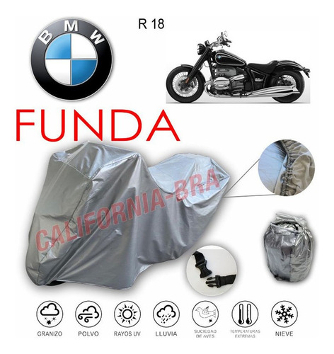 Protector Moto Eua Broche + Ojillos Kawasaki 1700 Voyager